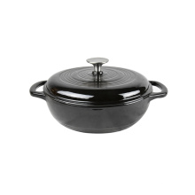 Utensílios de cozinha Esmalte Cast Iron Oval Sauce Pot